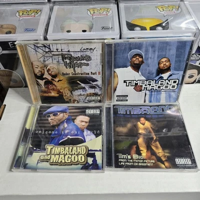 Timbaland And Magoo CD Lot Of 4 Indecent Proposal Under Construction 2 Tim's Bio Foto 1 de 4