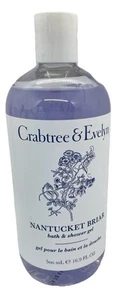 Crabtree & Evelyn NANTUCKET BRIAR Bath & Shower Gel 16.9 oz BODY WASH Large - Picture 1 of 1