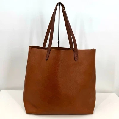 Bolso de Mano Madewell Transport Cuero Marrón Grande Inglés Sillín Preppy 53228 Foto 1 de 4