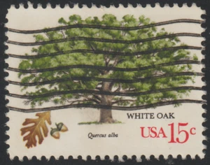USA 1978 SC# 1766 - White Oak - American Threes Issue - Used Lot # 331 - Picture 1 of 2