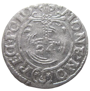 POLEN. SILBER 3 POLKER. Sigismund III VASA, 1621. - Bild 1 von 2