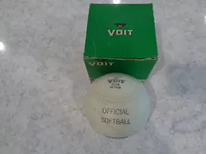 RARO VOIT C114 Softball impermeabile ufficiale 14 pollici - NUOVO in scatola originale - Foto 1 di 3