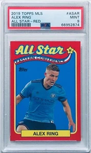 2019 Topps MLS Alex Ring All-Star Red /10 PSA 9 POP 1 Rookie RC Austin FC🔥📈 - Picture 1 of 3