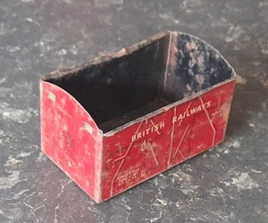 Chad Valley O Gauge Tinplate British Railways Closed Wagon Body - Missing Roof - Foto 1 di 7