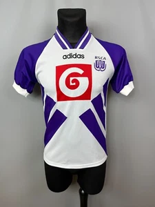 ANDERLECHT 1994 1995 HOME SHIRT FOOTBALL SOCCER JERSEY ADIDAS MENS SIZE S - Picture 1 of 8