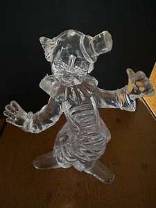 Vintage Lucite Clown, transparente Zirkus Figur Hongkong 4 cm groß - Bild 1 von 7