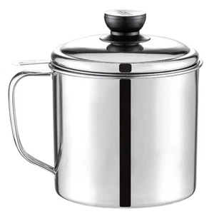Oil Filter Pot Strainer Container Dispenser Dispensing Bottle Versatile - Picture 1 of 12