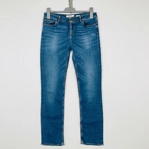 FatFace United Kingdom Straight Women's Jeans Size 12 R Blue Stretch Slim Denim - Picture 1 of 10