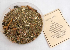 Hyssop Mint Tea 1oz. Loose Tea BUY ONE GET ONE FREE - Picture 1 of 2