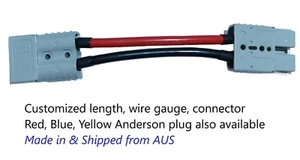 Anderson fittable lead cable. Customized connector(120A/175A),wire length & size - Picture 1 of 3