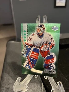 Mike Richter 1998-99 Upper Deck Black Diamond Quad #5/100 - New York Rangers - Picture 1 of 2
