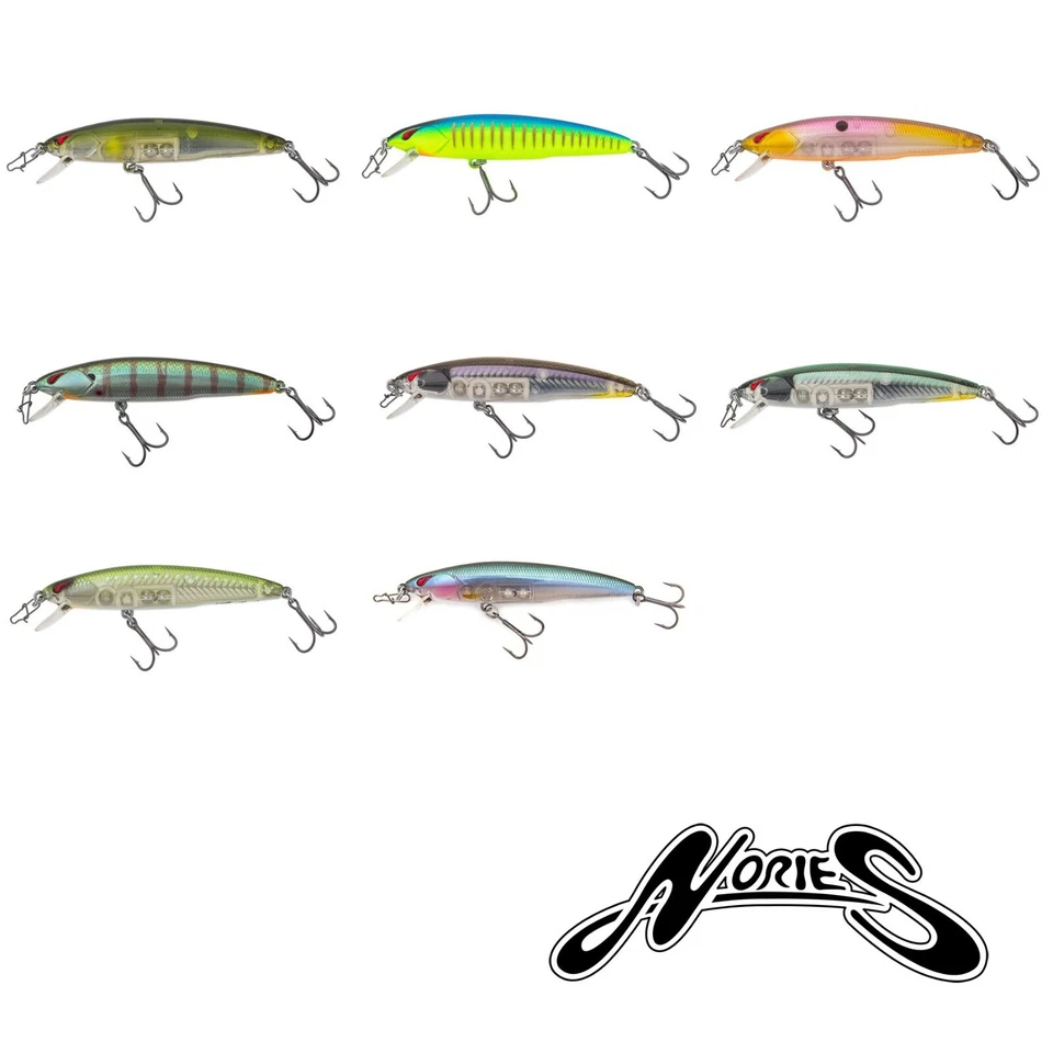 Nories Laydown Minnow Just Wakasagi 73mm Wobbler Barsch Twitchbait Suspender - Bild 1 von 1