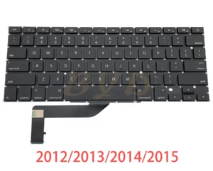 New Laptop Replacement keyboard For Macbook Pro 15" A1398 US Keyboard 2012-2015 - Picture 1 of 4