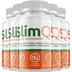 SlimQ5 Keto Capsules - SlimQ5 Supplement For Weight Loss OFFICIAL - 5 Pack - Picture 1 of 3