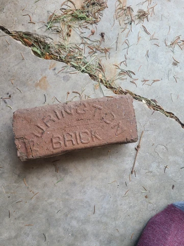 4 VINTAGE PURINGTON BLOCK BRICK PAVERS Cover