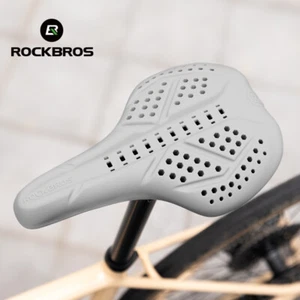 ROCKBROS Bike Seat Cushion Cover Comfort Silicone Saddle Cover Extra Soft - Picture 1 of 16