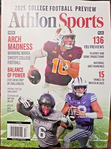 Athlon Sports - 2025 College Football Vorschau - Sam Leavitt - Brandneu - nie gelesen! - Bild 1 von 3