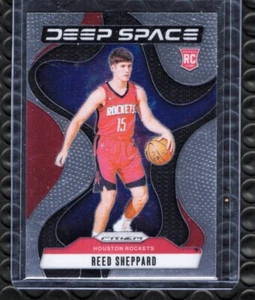 2024-25 Panini Prizm - Deep Space Reed Sheppard #6 Silver Prizm (RC) Rockets - Picture 1 of 2