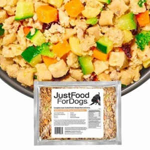 JustFoodForDogs Turkey & Whole Wheat Macaroni Recipe 18-oz pouch, case of 14 - Picture 1 of 4