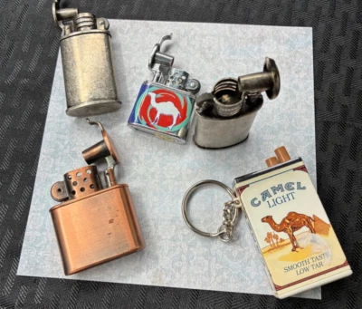 Camel Cigarrette Lighers and one key chain - Image 1 of 4