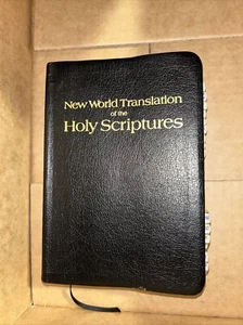 New World Translation of the HOLY SCRIPTURES JWS Bible Leatherette God Hebrew - Picture 1 of 6