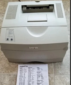 IMPRESORA LASERJET LEXMARK T420 ¡TOTALMENTE FUNCIONAL!¡1 MUY LIMPIO111 VER FOTOS!!¡! - Imagen 1 de 6