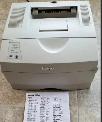 LEXMARK T420 LASERJET  PRINTER FULLY FUNCTIONAL!!1 VERY CLEAN111 SEE PICTURES!!! - Image 1 of 4