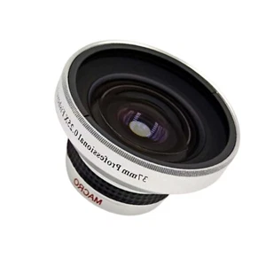 Silver Strong Applicability 37mm 0.25X Super Fisheye Additional Lens For 37mm US - Picture 1 of 14