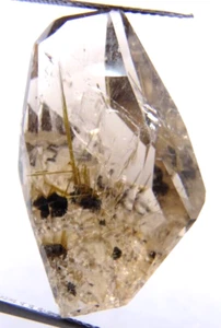 IP21 Cuarzo Rutilado 35.05ct 26x16x12mm Agujas Doradas Forma Libre - Imagen 1 de 4