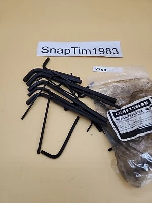 Craftsman  Tools 20-Pc Inch Hex Key Set Incl. Long & Short - Image 1 of 4