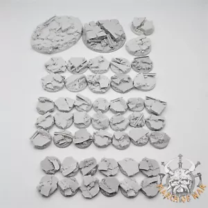 Leviathan resin base set space marines tyranids Ruins, rubble skulls - Picture 1 of 116