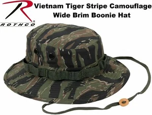 Tigerstreifen Tarnung Militär Poly/Baumwolle Boonie Mütze Kappe ROTHCO 5816 - Bild 1 von 6