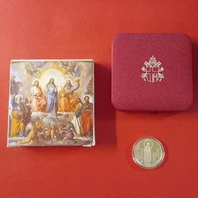 5 Euro Vatican 2004 / ARGENT / Pape Jean-Paul II / Immaculée Conception - Photo 1/4