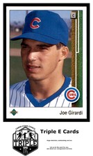 1989 Upper Deck #776 Joe Girardi RC Chicago Cubs ~A2P