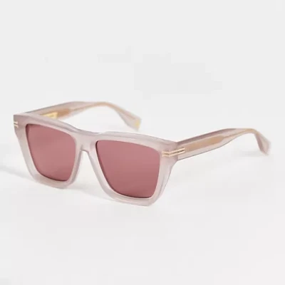 Nuevo en Estuche Original $240 MARC JACOBS MJ 1002/S 55MM Cuadrado Gafas de Sol Acetato Foto 1 de 4