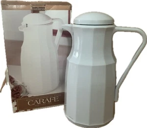 HomeTrends Carafe W/ Glass Liner 1 Quart Contemporary Hot And Cold - Picture 1 of 4