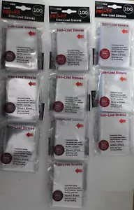 ULTRA PRO PRO FIT JAPANESE SIZE SIDE LOAD SLEEVES 100 PACK(X10) FREE UK P&P - Picture 1 of 2