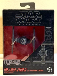 Star Wars The Black Series Titanium, First Order Tie Fighter NEU & VERSIEGELT - Bild 1 von 2