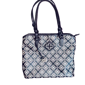 BRIGHTON beschichtete Canvas RENATA Toledo Collection braune Schultertasche Handtasche Handtasche - Bild 1 von 9