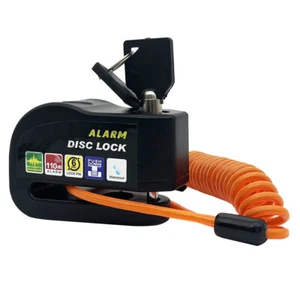 Motorcycle bike Scooter Disc Lock Alarm Anti-Theft Disc Brake Lock Alarm T0F9 - Picture 1 of 11