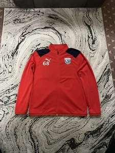 West Bromwich Albion FC Match Worn Football Tracksuit Jacket #68 Player Issue - Picture 1 of 12
