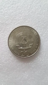 German Democratic Republic 20 marks 1972 - Picture 1 of 2