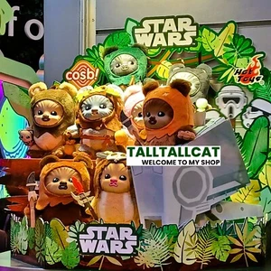 Hot Toys x Disney+ PPLU045N Star Wars Ewoks Cosbi Plush Keychain ( In Stock ) - Picture 1 of 21