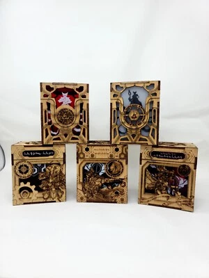 MTG Commander Deck Box SET of 5 March Machine Call Cavalry Divine Growing Tinker - Image 1 of 4