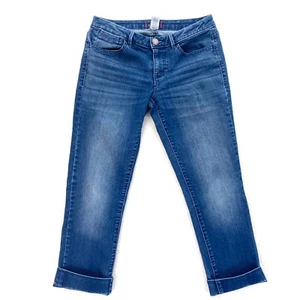 Pantalones de mezclilla elásticos elásticos medianos para mujer Elle talla 4 28x23 - Imagen 1 de 7