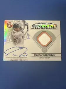 2023 Topps Pristine Spencer Torkelson Around the Diamond Auto Relic - Picture 1 of 2