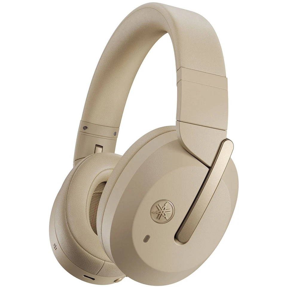 Yamaha YH-E700BBE  Wireless Noise-Cancel Headphones, Beige - Image 1 of 4