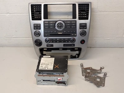 2008-2012 Nissan Armada Radio CD Climate Temperature Control Panel w/ Bose OEM - Image 1 of 4
