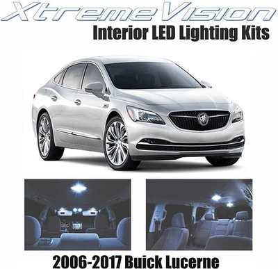 Xtremevision Interior LED for Buick Lucerne 2006-2017 (4 Pieces) Cool White... - Image 1 of 4