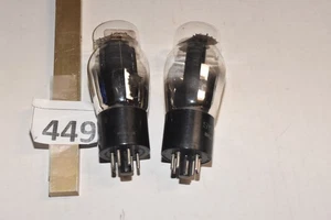 PAR DE TUBOS DE VACÍO 6F6 - PROBADO HICKOK 539C - Imagen 1 de 1